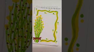 simple border design / project work design /#design #borderart