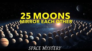 25 Mysterious Moons MIRRORING Each Other—Cosmic Patterns No Astronomer Can Explain