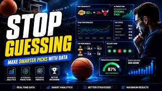 🏀 Stop Guessing. Start Making Smarter Decisions with Data-Driven Sports Intelligence.