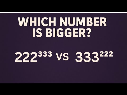 🧠 Which Number Is Bigger? 222^333 vs 333^222 | Surprising Math Olympiad Puzzle!