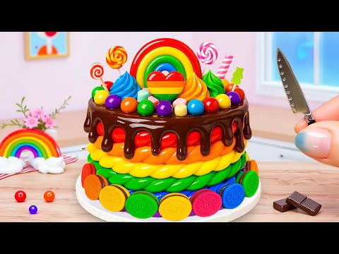 Mini OREO Chocolate Heart Cake 🍰| DIY Tiny Cake Compilation 👑 Cake In Wonderland 082025
