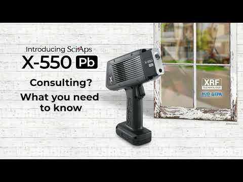 SciAps X-550 Pb: Lead Paint Consulting