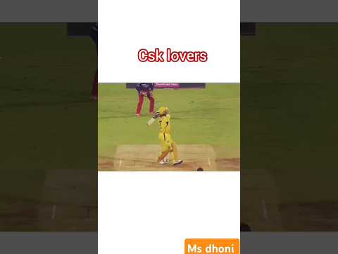 MS Dhoni power #ipldhoni #csk #msdhonism #cricket  #msdh