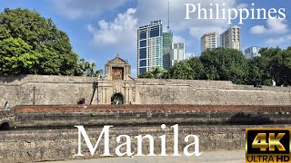 Exploring Manila, Philippines I 2025 I 4K I Part 2 : Intramuros