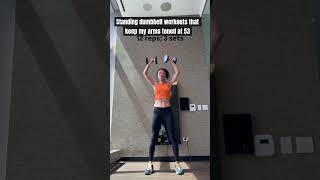 I workout because I love and respect my body! #workouts  #athomeworkout #armsworkout #over50women