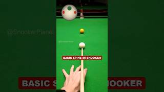 Basic spins in snooker #billiards #snooker #tips #tutorial