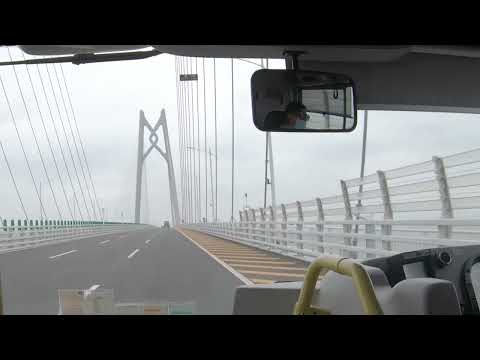 HONG KONG-ZHUHAI-MACAU BRIDGE | LONGEST SEA CROSSING AND OPEN-SEA FIXED LINK | JOY WANDERS