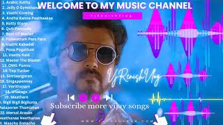 Top Thalapathy Vijay Songs | VjRenishVlog | Mass BGM & Hits Tamil Fans Love! #vijayhits #vijaysongs