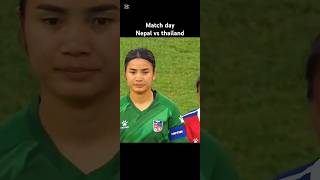 Nepal vs Thailand international women's football match #football #Nepalifootball #preetirai #samba