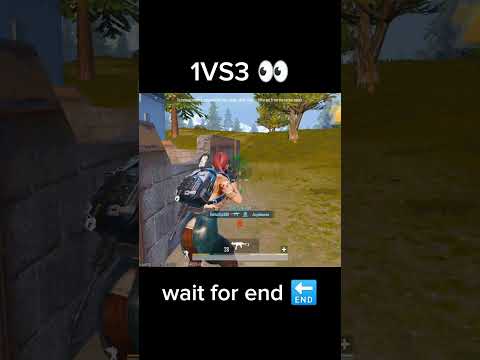 1VS3 👀bgmi wait for end 🤯#bgmi #1v4bgmigameplay #bgmishorts #bgmishorts #pubgmobile #shorts