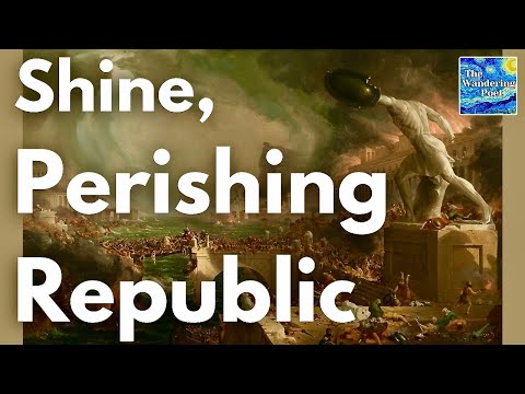 "Shine, Perishing Republic" [poem] by Robinson Jeffers | The Wandering Poet Cafe