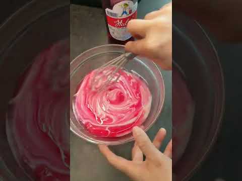 Homemade ice cream with ONLY 3 ingredients !!! ไอศกรีมรสนมเย็น #shotsrecipe #shorts
