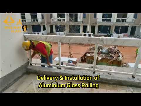 Delivery & Installation of Aluminium Glass Railing @ Central Park