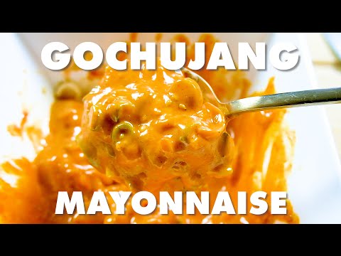 Gochujang Mayonnaise Using 5 Simple Ingredients