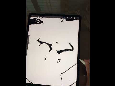 Happy birthday Takittu||Stencil drawing of Yamika