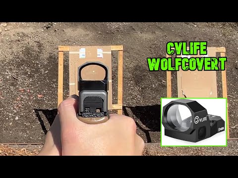 CVlife Wolfcovert Budget RMR footprint Red dot - Green dot
