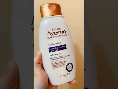 @aveeno #refreshandthicken #shampoo
