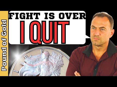 Coin Shop Owner: Fight for survival is over - I QUIT!