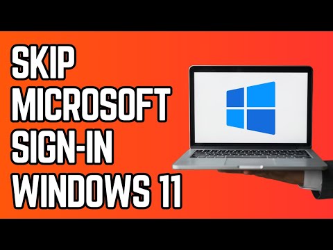 How to Skip Microsoft Sign In Windows 11 Setup (Tutorial)