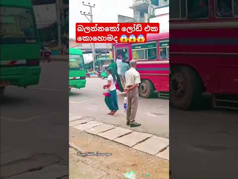 පුල්ලෝඩ් ගහපු බස්😱😱 #automobile #trending #bus #1million #teamsasindu