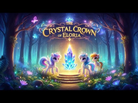 🦉✨ The Crystal Crown of Eloria | A Magical Pony Fairy Tale 🐴🌌
