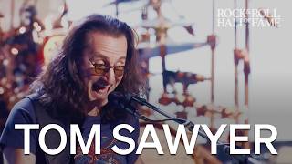Rush perform "Tom Sawyer" | Rock Hall 2013 Induction