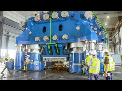 Huge Heavy Duty Factory Machines Working Incredible - Europe Heavy Industrial Equipment Technology