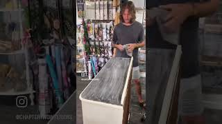 DEMO 🌸 USING WHITE WAX ON FURNITURE