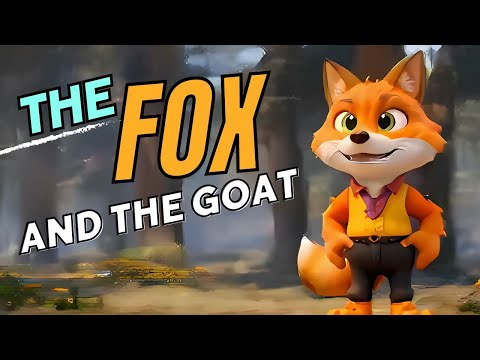 The Fox and The Goat Story | Short Story for Kids  🎭 | Inspiring story for kids