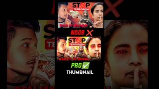 Make professional Thumbnail #shorts #thumnailyoutube #thumnailtutorial #thumnail #youtube