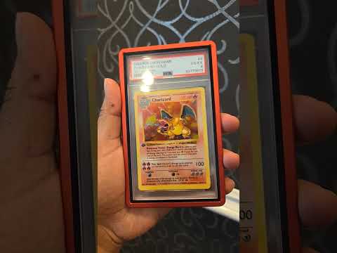 Base Set First Edition Shadowless Charizard.