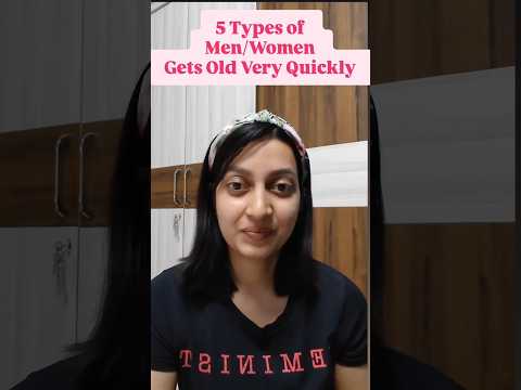 Types of people who age quickly