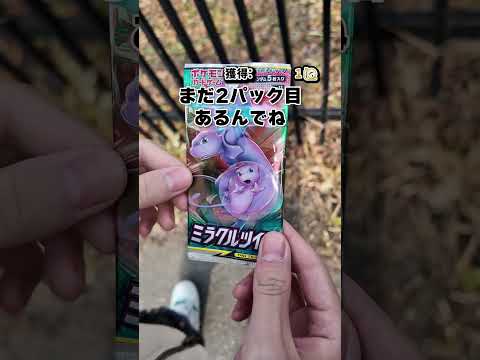 800万のポケカぶち抜く天才的な運の持ち主が草むらでアリさんと会話してました