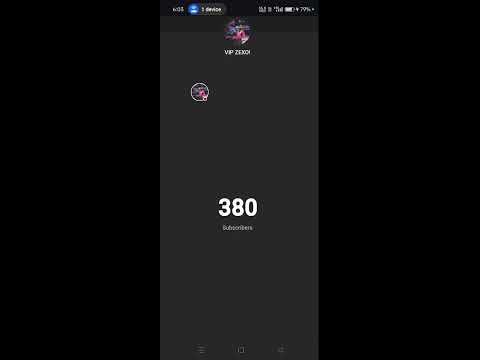 VIP ZEXO!  😍LIVE SUBSCRIBE 🔥COUNT