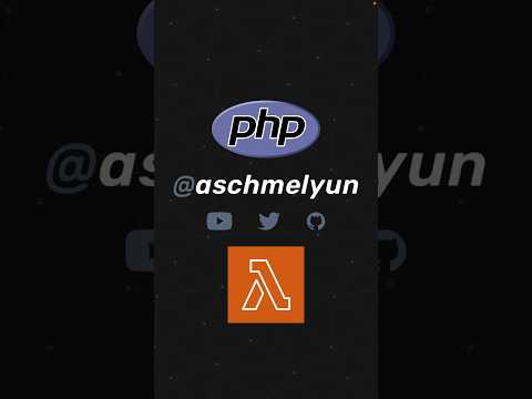 Serverless PHP in under a minute
