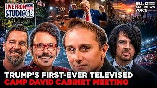 TRUMP’S FIRST-EVER TELEVISED CAMP DAVID CABINET MEETING | LIVE FROM STUDIO 6B
