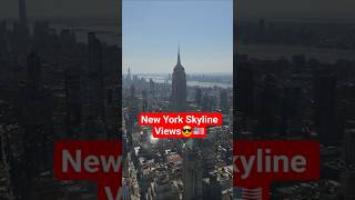 New York City NYC Skyline Views Empire State Building from One Vanderbilt Summit Observatory Deck