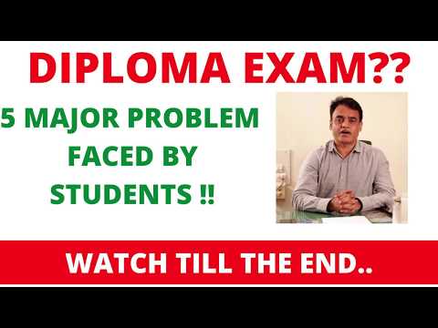 ALL UNIVERSITY UPDATE | diploma exam | 5 major problems faced by students !!
