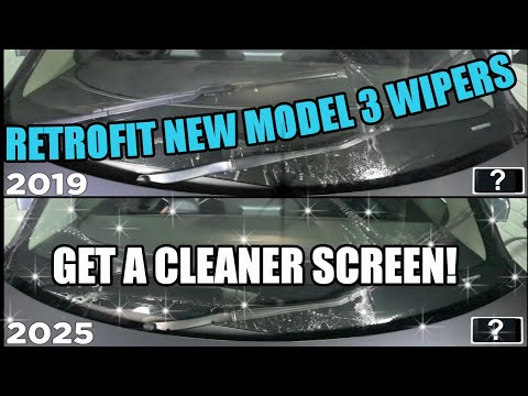 Tesla Model 3 Windscreen Washer Evolution