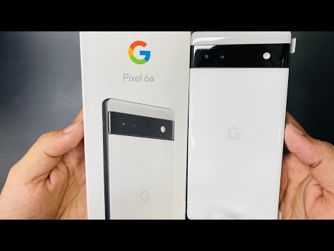 Google Pixel 6a Unboxing,Setup in 2023 And First Look (4k 60)