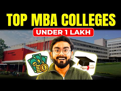 Top MBA Colleges with High Salary & LOW Fee | MBA Under 1 Lakh