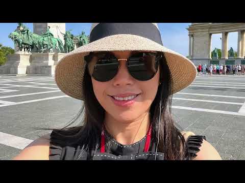 The romantic Danube river cruise with Viking - Day 7 Budapest Hero Square, Thermal Bath, Fireworks!