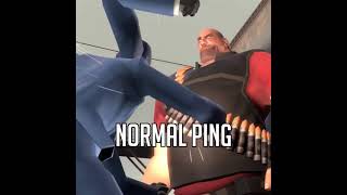 Normal Ping vs High Ping Spies (TF2)