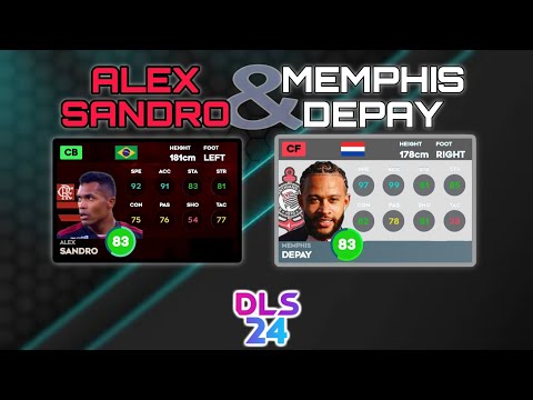 Upagem do Memphis Depay + Alex Sandro - DLS 24