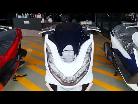 Honda PCX 160 White Black 2021 | Honda Motorcycle