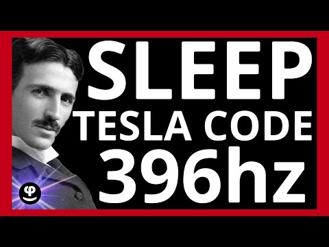 Unlock Tesla’s Sleep Code | Powerful Healing Solfeggio Frequency | 396hz | Phi Balanced