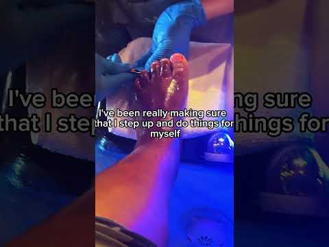 MINI VLOG: Pedicure #lifestylechannel #grwn #minivlog #ytshort #shortvideo