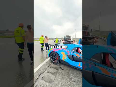 This KID Crashes SUPERCAR! #carlover