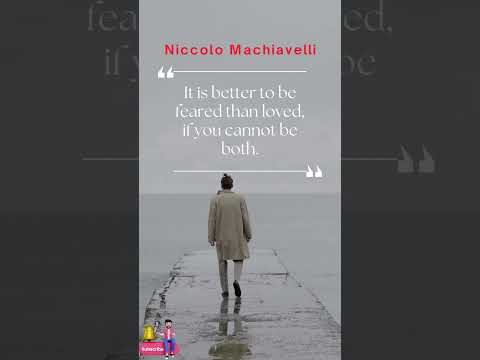 Niccolo Machiavelli || The Prince #shorts #philosophyquotes #quotes #trending #power
