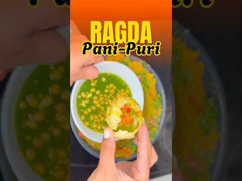 Ragda Pani Puri Recipe at Home | Surat Street Style | Tangy & Spicy Chaat Recipe